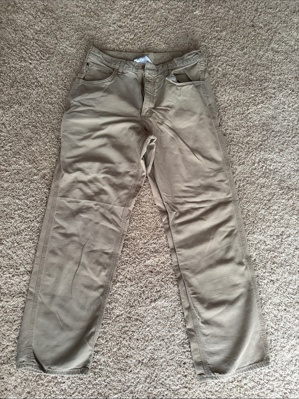 Men's Carhartt FR Classic Straight Fit Pants - Khaki